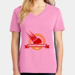 Women's Core Cotton V Neck Tee Thumbnail