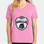 Women's Core Cotton V Neck Tee Thumbnail