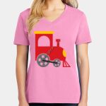 Women's Core Cotton V Neck Tee Thumbnail