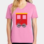 Women's Core Cotton V Neck Tee Thumbnail