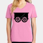 Women's Core Cotton V Neck Tee Thumbnail
