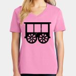 Women's Core Cotton V Neck Tee Thumbnail
