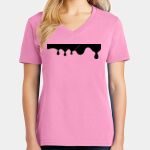 Women's Core Cotton V Neck Tee Thumbnail