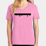 Women's Core Cotton V Neck Tee Thumbnail
