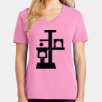 Women's Core Cotton V Neck Tee Thumbnail