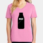 Women's Core Cotton V Neck Tee Thumbnail
