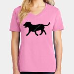 Women's Core Cotton V Neck Tee Thumbnail