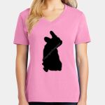 Women's Core Cotton V Neck Tee Thumbnail