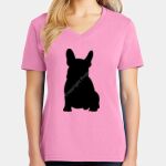 Women's Core Cotton V Neck Tee Thumbnail