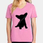 Women's Core Cotton V Neck Tee Thumbnail