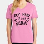 Women's Core Cotton V Neck Tee Thumbnail