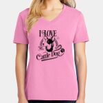 Women's Core Cotton V Neck Tee Thumbnail
