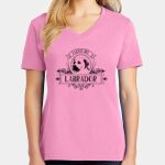 Women's Core Cotton V Neck Tee Thumbnail