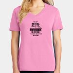 Women's Core Cotton V Neck Tee Thumbnail