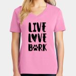 Women's Core Cotton V Neck Tee Thumbnail