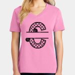 Women's Core Cotton V Neck Tee Thumbnail