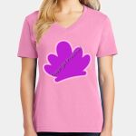 Women's Core Cotton V Neck Tee Thumbnail