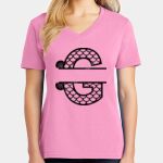 Women's Core Cotton V Neck Tee Thumbnail