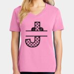 Women's Core Cotton V Neck Tee Thumbnail
