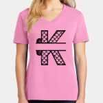 Women's Core Cotton V Neck Tee Thumbnail