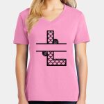 Women's Core Cotton V Neck Tee Thumbnail