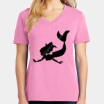 Women's Core Cotton V Neck Tee Thumbnail