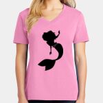 Women's Core Cotton V Neck Tee Thumbnail