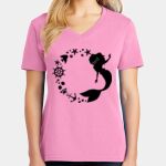 Women's Core Cotton V Neck Tee Thumbnail