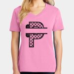 Women's Core Cotton V Neck Tee Thumbnail