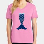 Women's Core Cotton V Neck Tee Thumbnail
