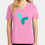 Women's Core Cotton V Neck Tee Thumbnail