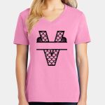 Women's Core Cotton V Neck Tee Thumbnail