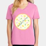 Women's Core Cotton V Neck Tee Thumbnail