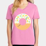 Women's Core Cotton V Neck Tee Thumbnail