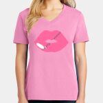 Women's Core Cotton V Neck Tee Thumbnail