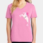 Women's Core Cotton V Neck Tee Thumbnail