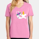 Women's Core Cotton V Neck Tee Thumbnail