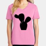 Women's Core Cotton V Neck Tee Thumbnail