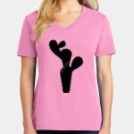 Women's Core Cotton V Neck Tee Thumbnail