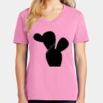 Women's Core Cotton V Neck Tee Thumbnail