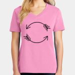 Women's Core Cotton V Neck Tee Thumbnail