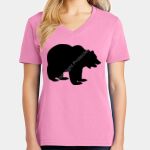 Women's Core Cotton V Neck Tee Thumbnail