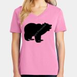 Women's Core Cotton V Neck Tee Thumbnail