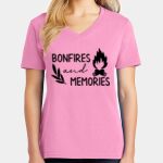 Women's Core Cotton V Neck Tee Thumbnail