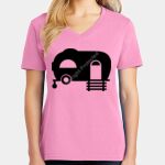 Women's Core Cotton V Neck Tee Thumbnail