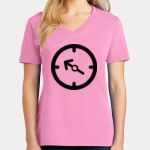 Women's Core Cotton V Neck Tee Thumbnail
