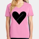 Women's Core Cotton V Neck Tee Thumbnail
