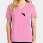 Women's Core Cotton V Neck Tee Thumbnail