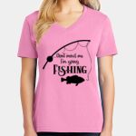 Women's Core Cotton V Neck Tee Thumbnail