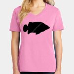 Women's Core Cotton V Neck Tee Thumbnail